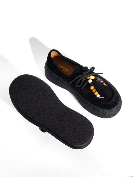 Ботинки замшевые TUFFONI 2427001VF BLACK